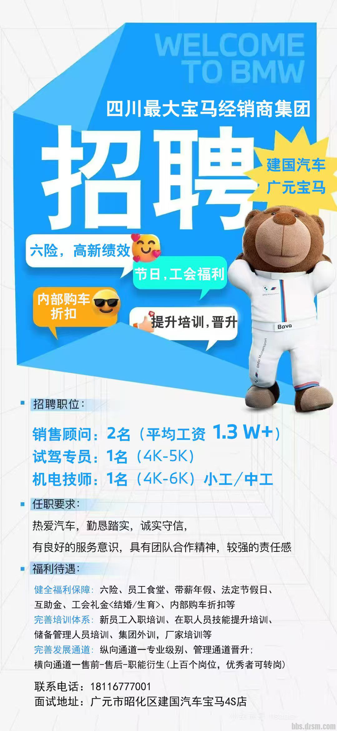 ����4S����Ƹ�������۹��ʡ��Գ��Լ�רԱ�����޼�ʦ��С��/�й���